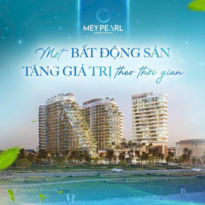 Chung Cư Meypearl Harmony - Sổ hồng sở hữu lâu dài - 80% căn hộ đều thấy biển - căn hộ 1PN + 1
