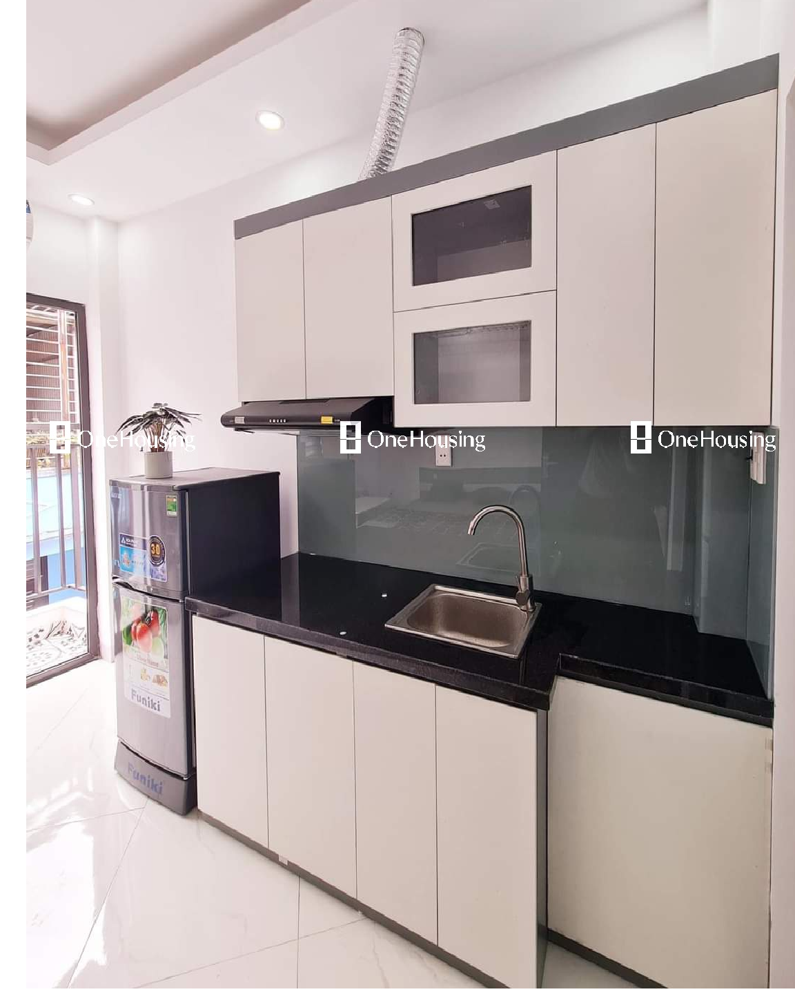 Bán nhà mặt ngõ Hoàng Mai diện tích 54m² x 8 tầng, mặt tiền 4.1m, nhà mới đẹp