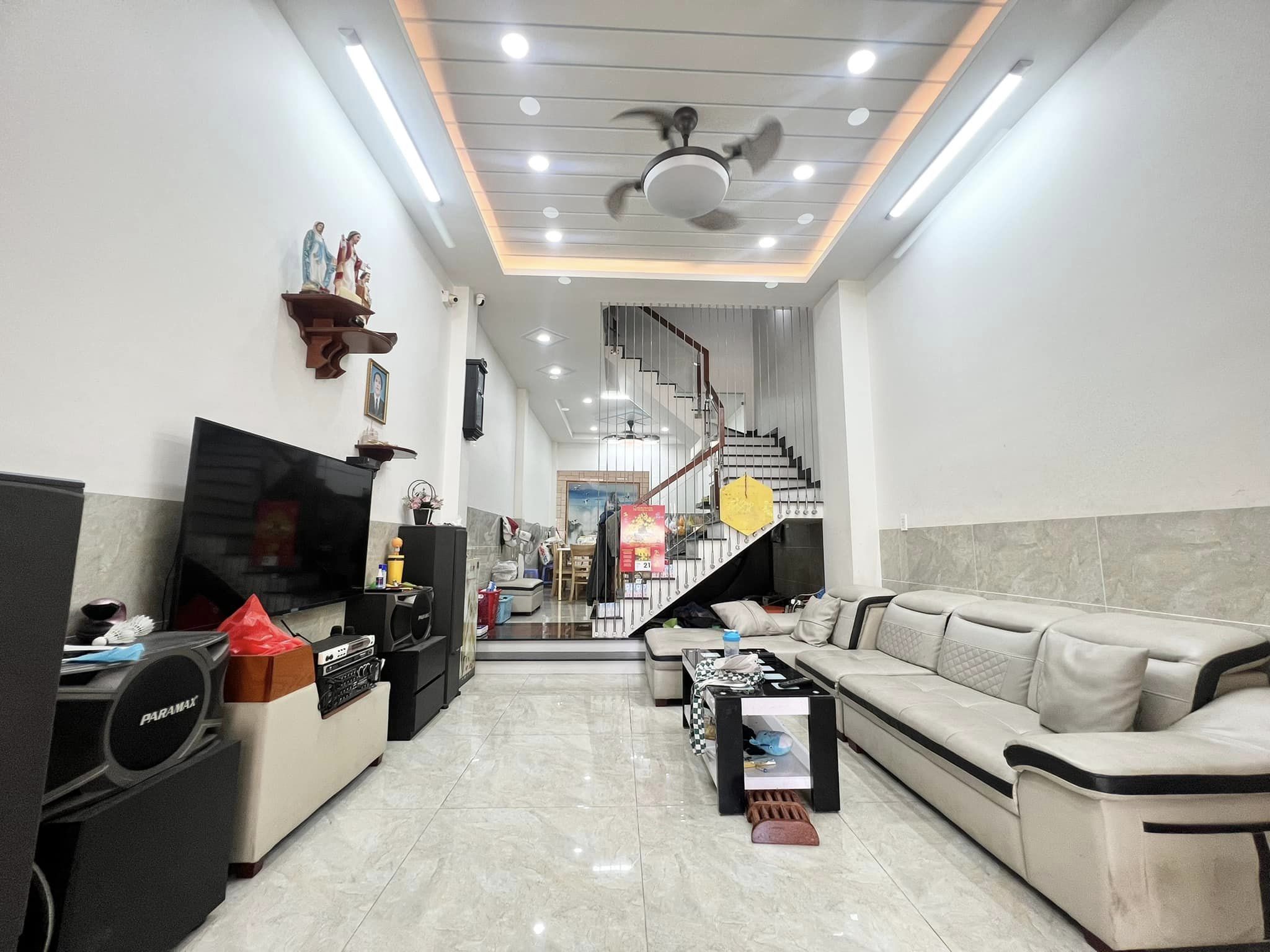 Bán Nhà 60m2 Lê Văn Thọ Gò Vấp 4 Tầng Hẻm Xe Hơi Giá 7 Tỷ 2 Tặng Nội Thất