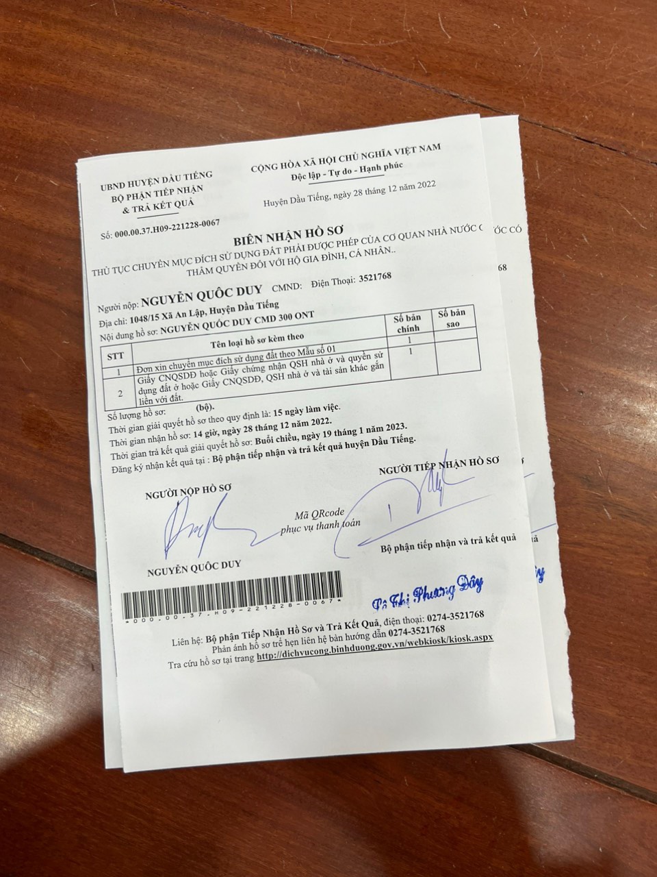 Đất mặt tiền DT748 An Lập Dầu Tiếng - Diện tích 2863m2 (300 thổ cư) - Giá 6.8 tỷ