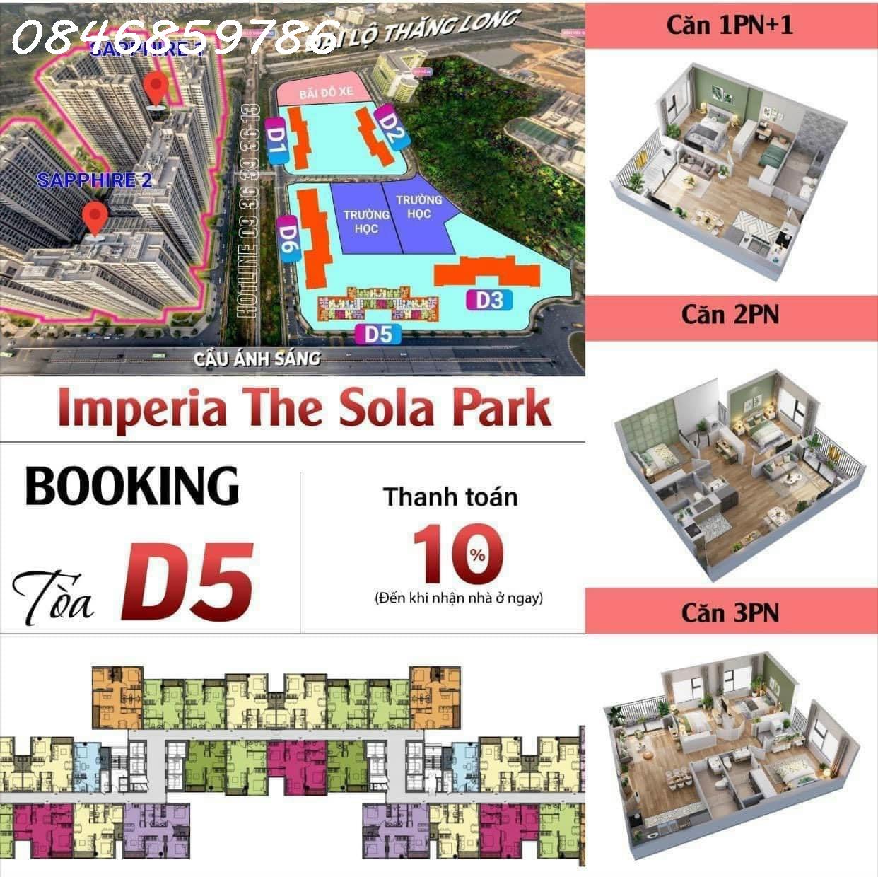 IMPERIA SOLA PARK-CHÍNH THỨC NHẬN BOOKING - 0846859786