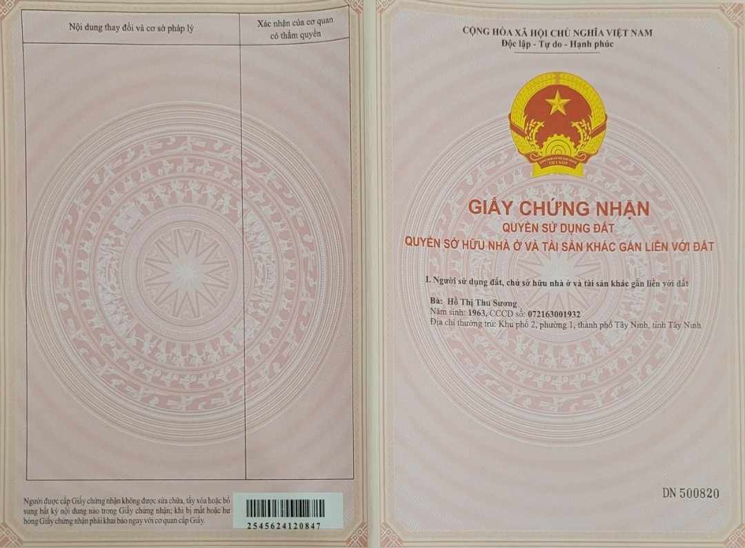 HOT CHÍNH CHỦ Bán Nhanh LÔ ĐẤT Mặt Tiền Đường Trần Văn Trà, TP Tây Ninh