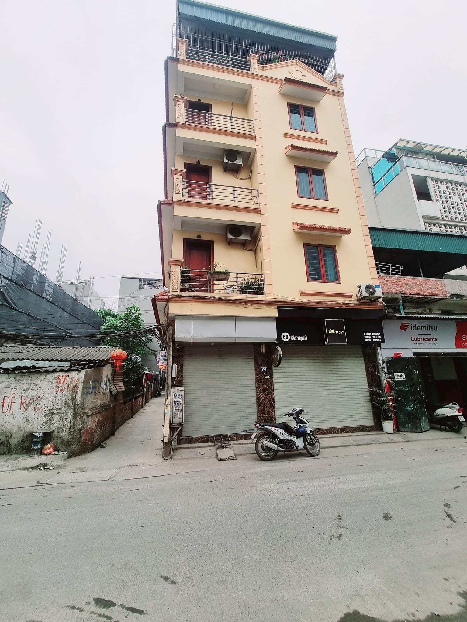 Bán đất MẶT PHỐ MỚI – ĐỘI CẤN ngõ 279 85m mặt tiền 6,5m 14ty