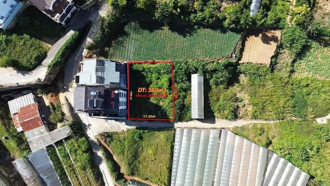 Đất biệt thự Trịnh Hoài Đức Phường 11 Đà Lạt 380m2 13ty