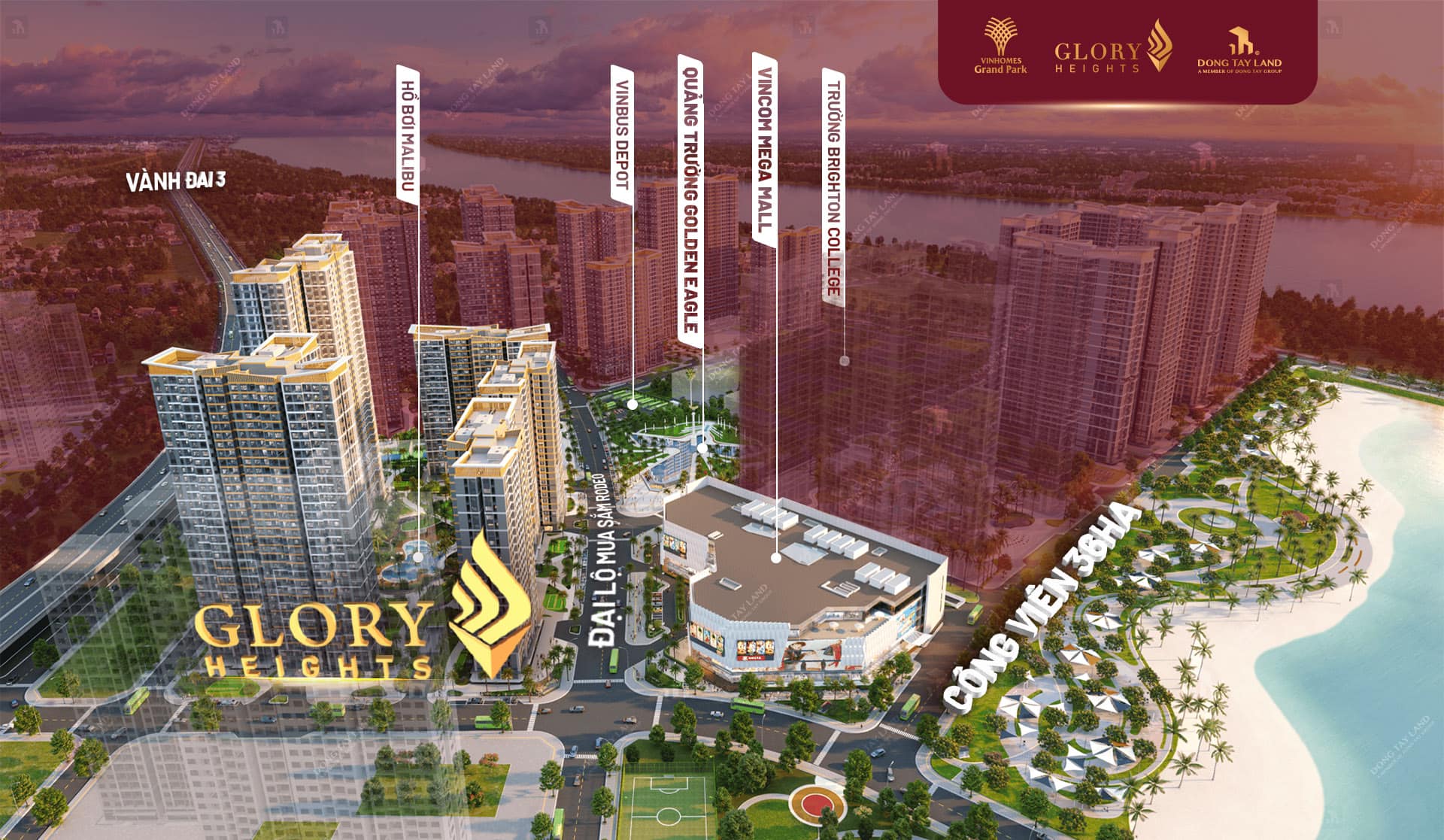 mở bán căn hộ glory heights cách tttm vincom chỉ 20 bước chân
