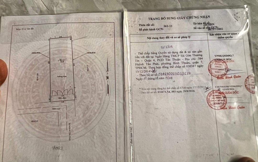Cần bán nhà gấp hẻm xe hơi huỳnh tấn phát quận 7 – Cơ hội hiếm có giá rẻ so với thị trường