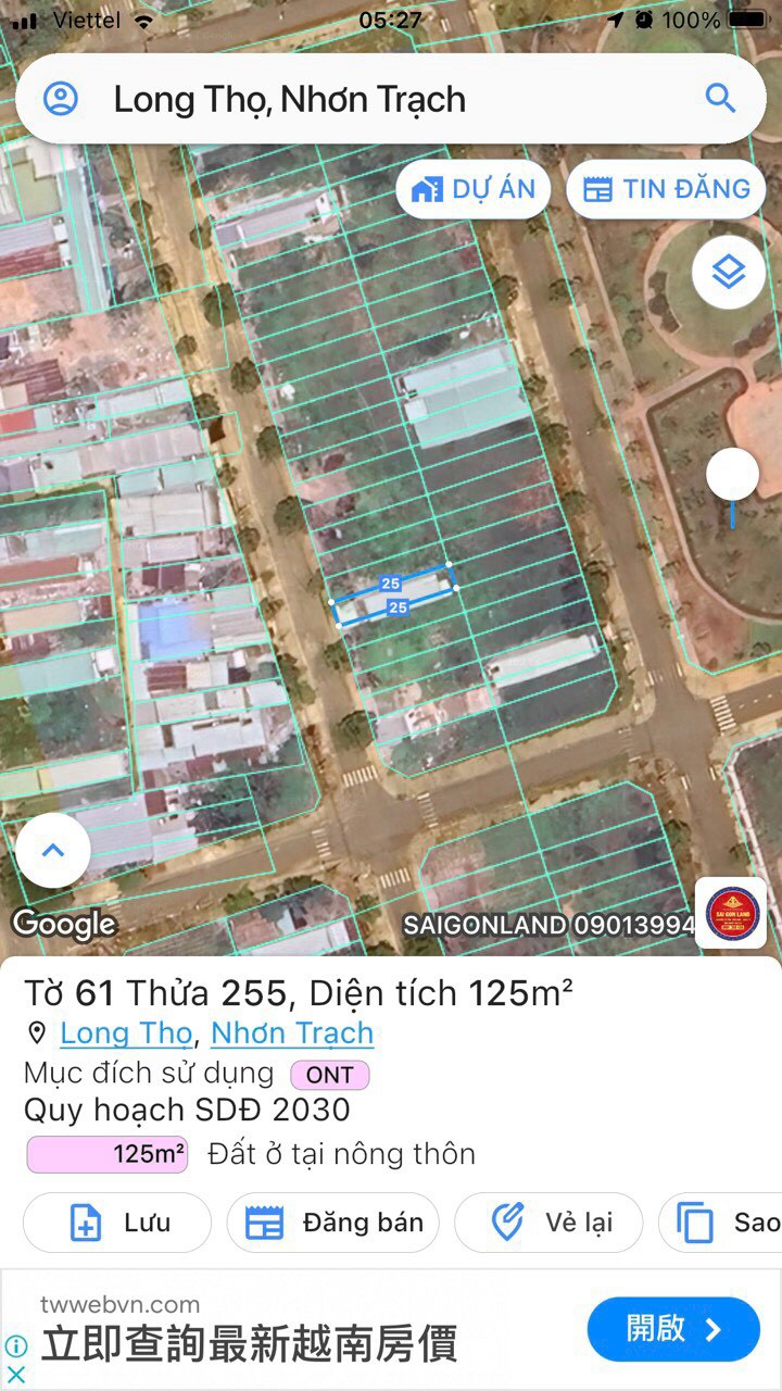 Bán Nhà Tại Long Thọ , Nhơn Trạch, Đồng Nai.