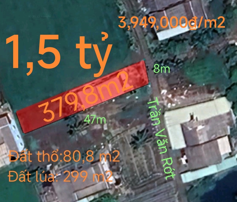 Bán gấp nhà trệt ngay vị trí trung tâm giá 1,5 tỷ