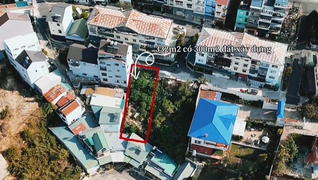 Bán đất hẻm Nguyễn Trung Trực Đà Lạt 332m2 11 tỷ đường ô tô