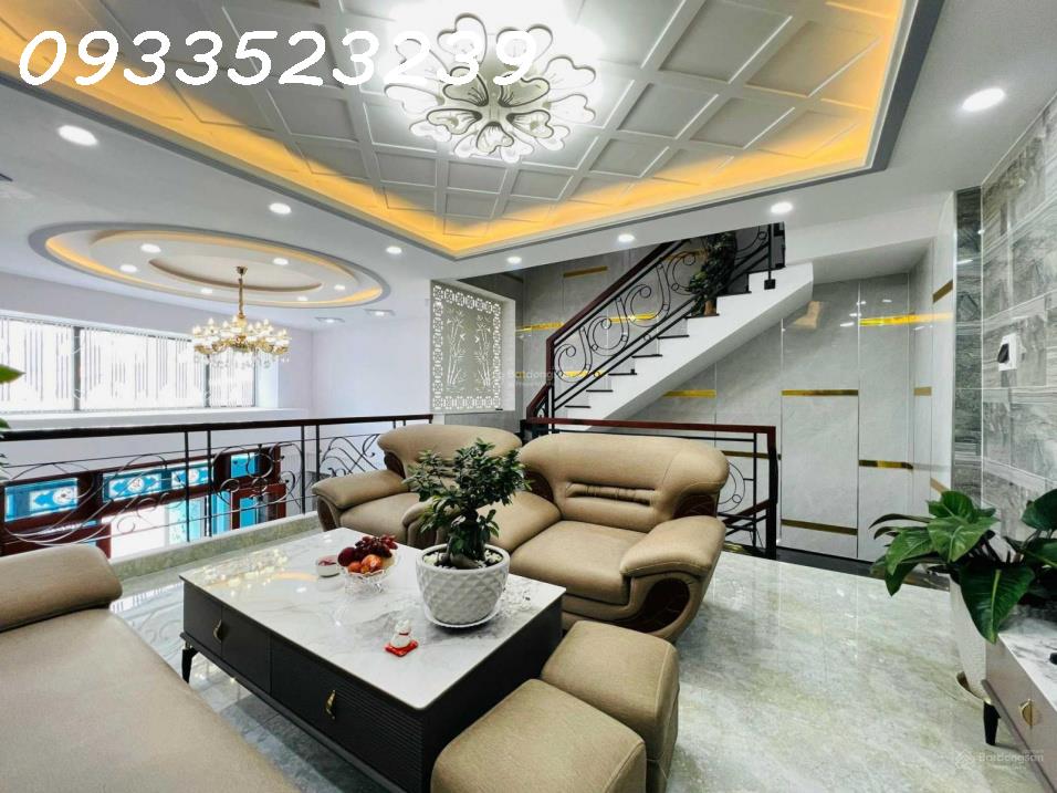 Bán nhà đường Bùi Đình Túy 105m2 (5.6x19m) nhà 5 tầng btct hẻm xe hơi 6m & gần Chợ Long Vân Tự