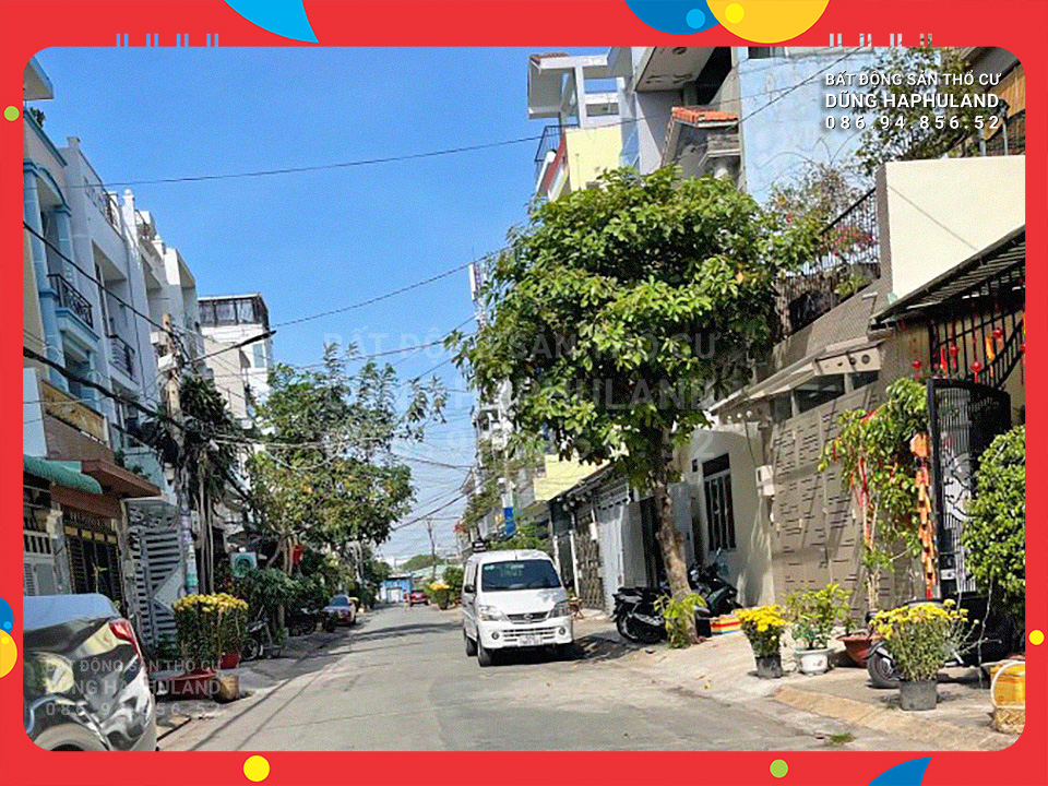 GV. Nhà MẶT TIỀN đường Trần Bá Giao. 4M x 19M, 2T, gần trường ĐH Văn Lang.