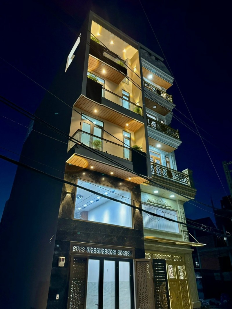 Bán nhà Hương Lộ 2, Bình Tân 60m2. 5 Tầng BTCT Giá 7,88 Tỷ