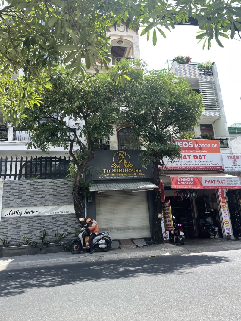 Bán nhà Mặt Tiền Thạch Lam, Tân Phú 60m2. 4 Tầng BTCT Giá 9,9 Tỷ