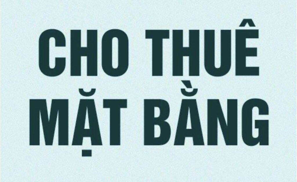 CHO THUÊ HOẶC SANG NHƯỢNG MẶT BẰNG ĐƯỜNG ĐÌNH THÔN