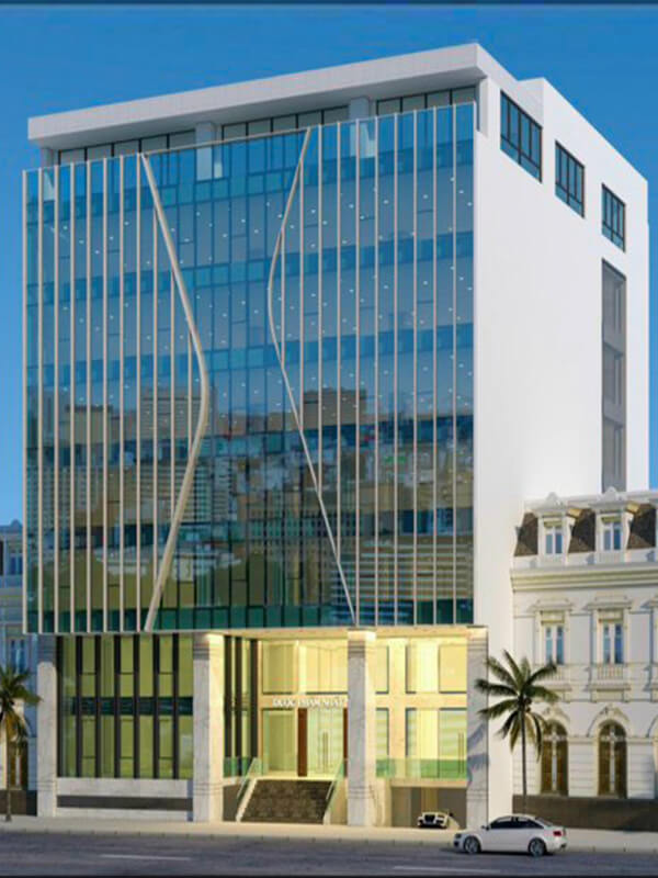 Bán Gấp Tòa Văn Phòng VIP 10 Tầng Xây Mới Mặt Phố Quang Trung.DT 718m2, MT 18m. Giá 295 TỶ