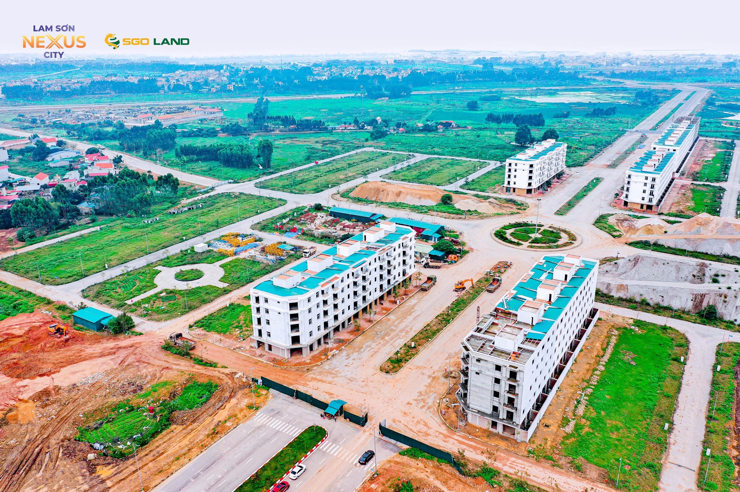 Ra mắt đợt 1 Đất nền dự án Lam Sơn Nexus City Bắc Giang. Giá chỉ 2x tr/m2 sẵn sổ đỏ