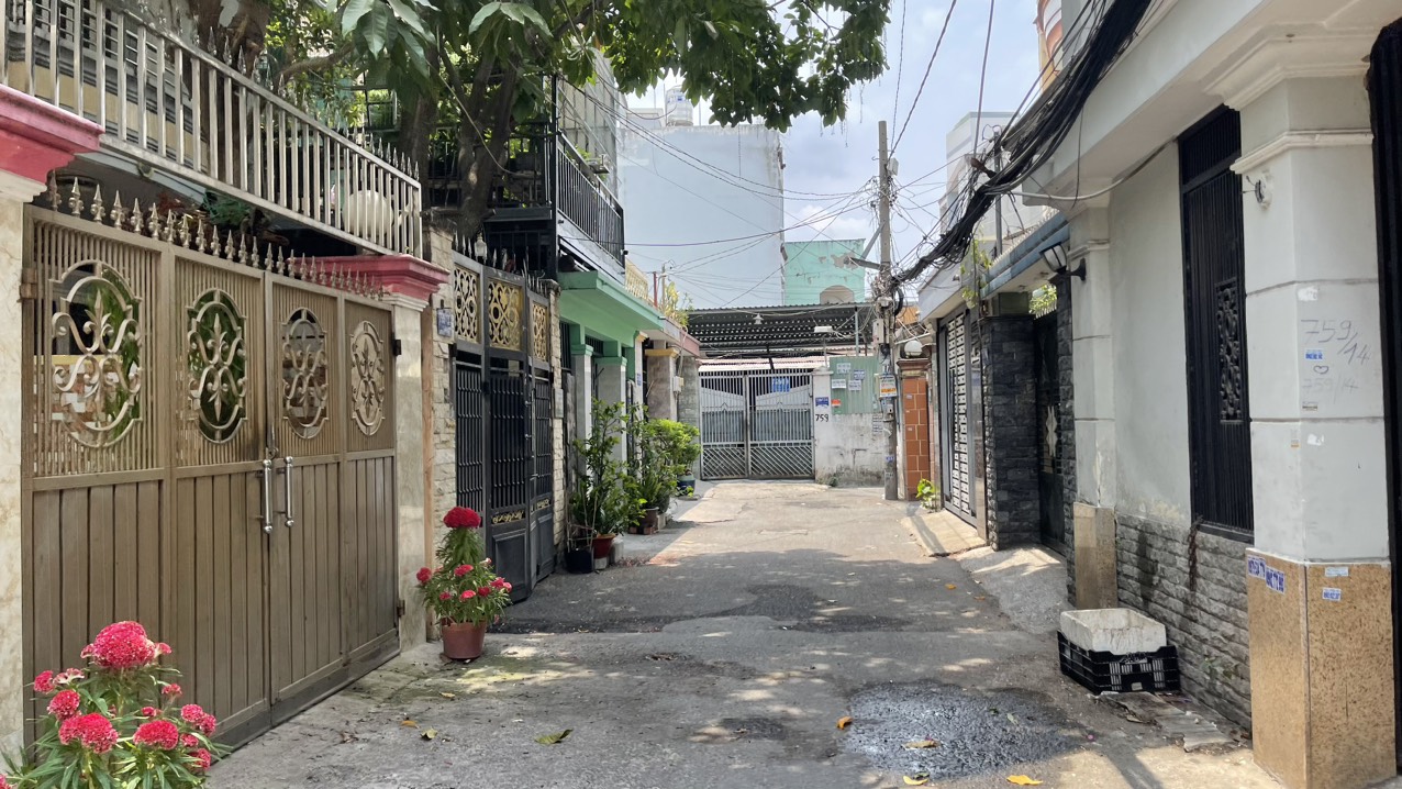 NHÀ 1/ QUANG TRUNG,CÓ SÂN THƯỢNG, 4 TẦNG, 48M2, HẺM 4M, NHỈNH 4 TỶ