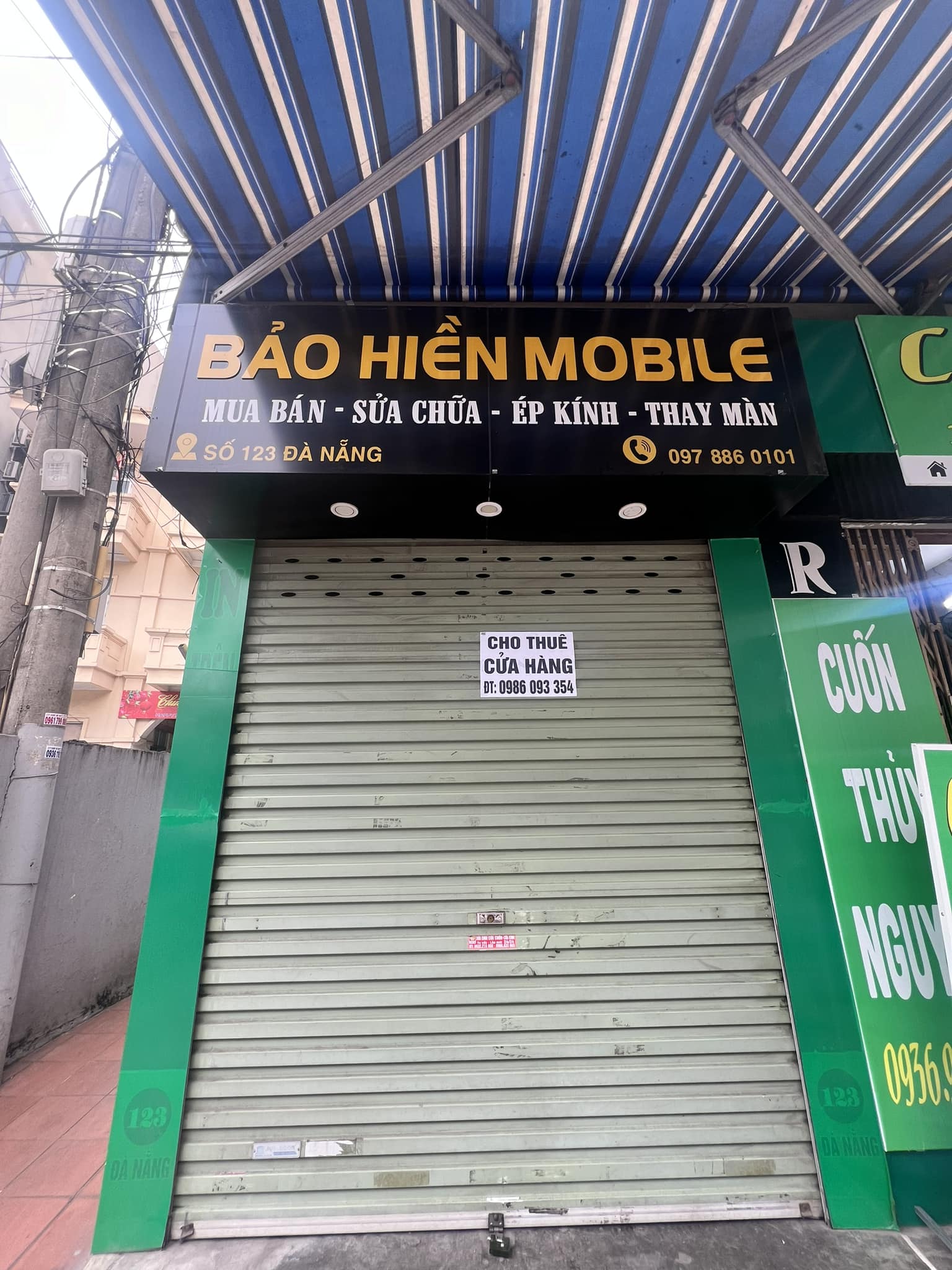 Chính chủ cần cho thuê Cửa Hàng Tại 123 đà nẵng