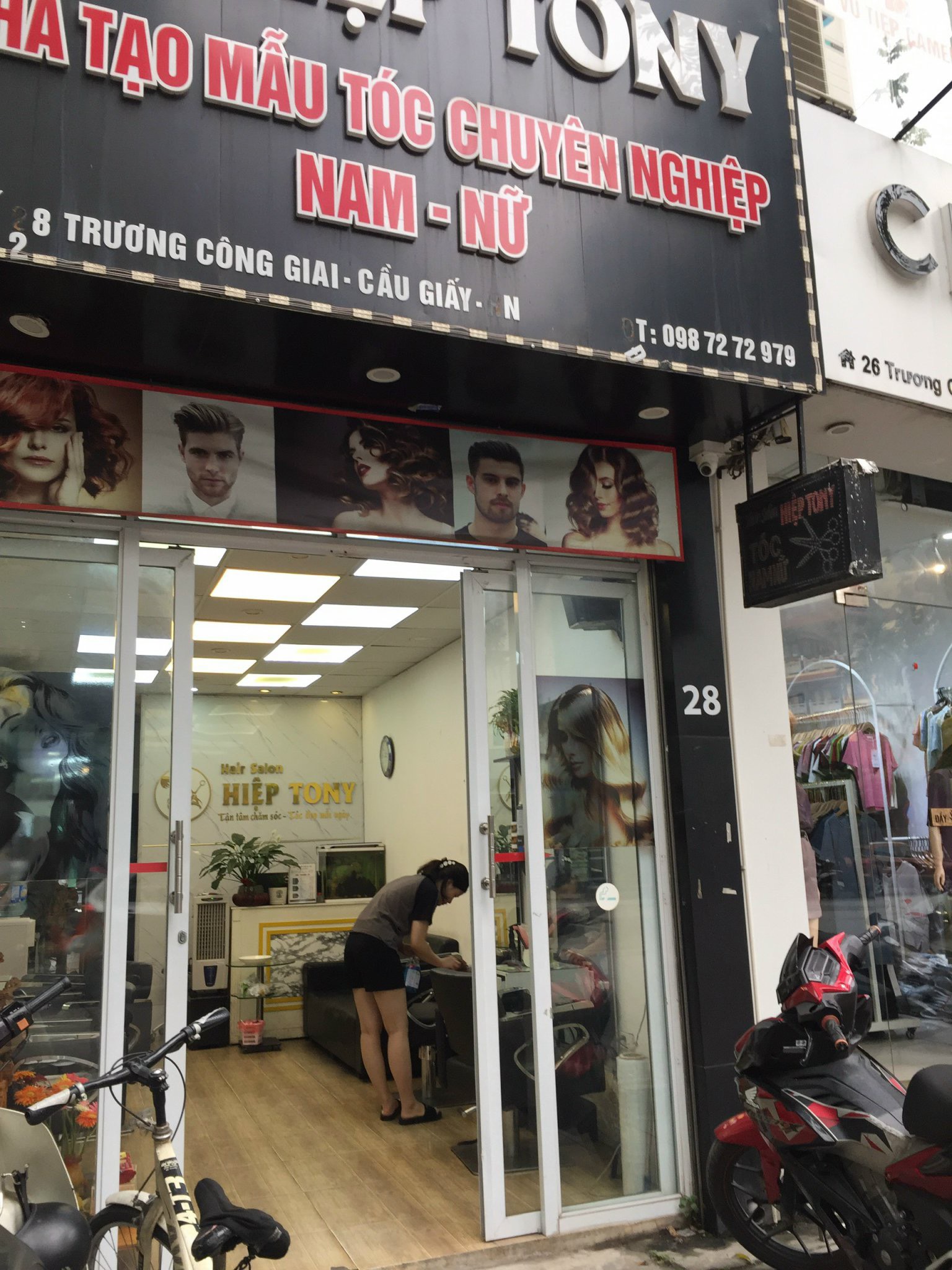 SANG NHƯỢNG LẠI SALON TÓC TẠI CẦU GIẤY - HÀ NỘI