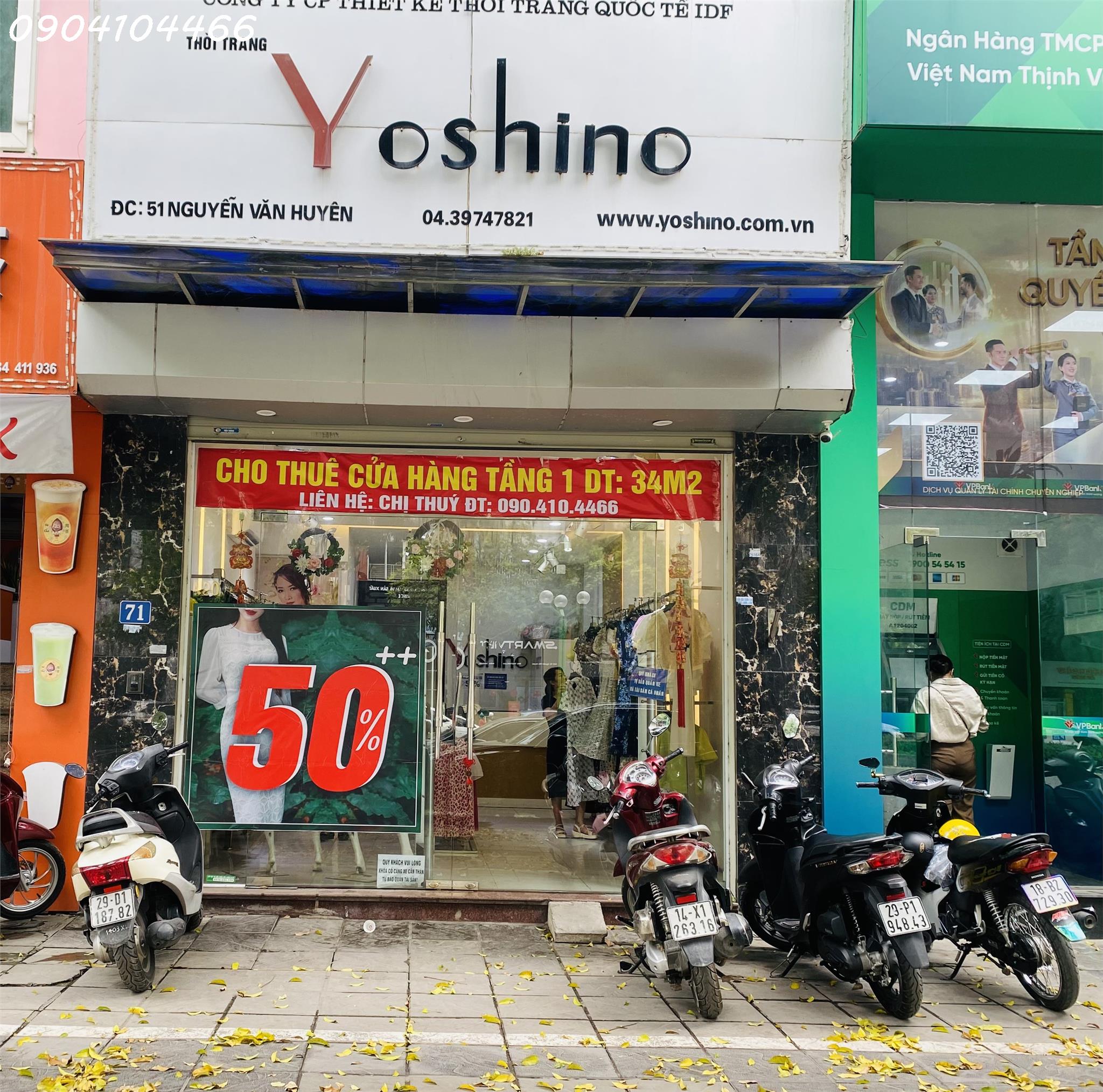 CHÍNH CHỦ CHO THUÊ MẶT BẰNG TẠI CẦU GIẤY, HÀ NÔI