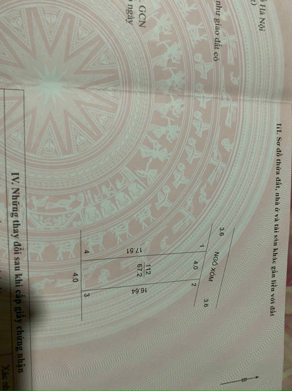 67,2m đất xã Đại Yên , chương Mỹ . đường xe tải - cách 419 chỉ 100m khu dân đông đúc chúc sơn 2km