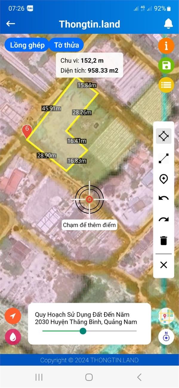 CHÍNH CHỦ CẦN BÁN LÔ ĐẤT 3 MẶT TIỀN DIÊU ĐẸP TẠI Thăng Bình -Quảng Nam