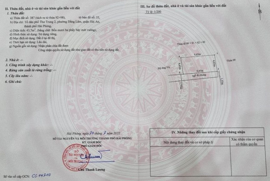 Bán nhà Ngô Gia Tự gần Cầu Rào, diện tích 44m 4 tầng mới tinh GIÁ 2.89 tỉ, ngõ cực nông