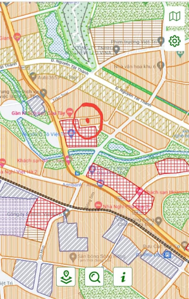 CHÍNH CHỦ BÁN LÔ ĐẤT KHU 4A VÂN PHÚ GIÁ 1.9 TỶ