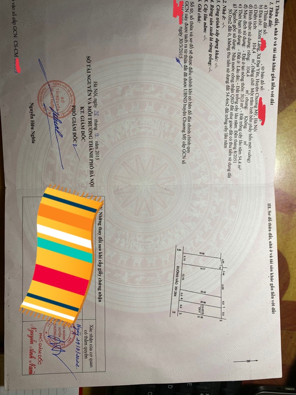 Làn hai đại yên cách tỉnh lộ 50 m chúc hơn một km Bán kính vài trăm mét đầy đủ tiện ích công năng không thiếu