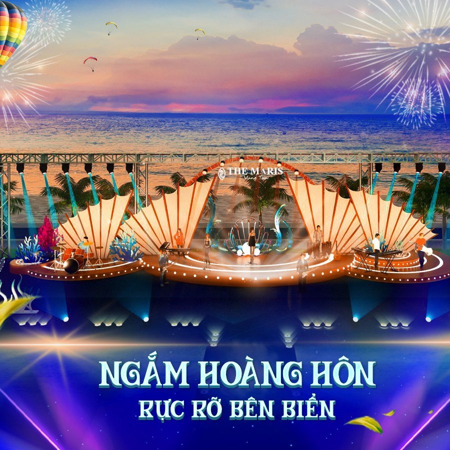 The Maris Vũng Tàu -căn hộ nghỉ dưỡng 5* cùng đêm nhạc "HÁT CÙNG BIỂN XANH" BÙNG NỔ CÙNG DJ MIE