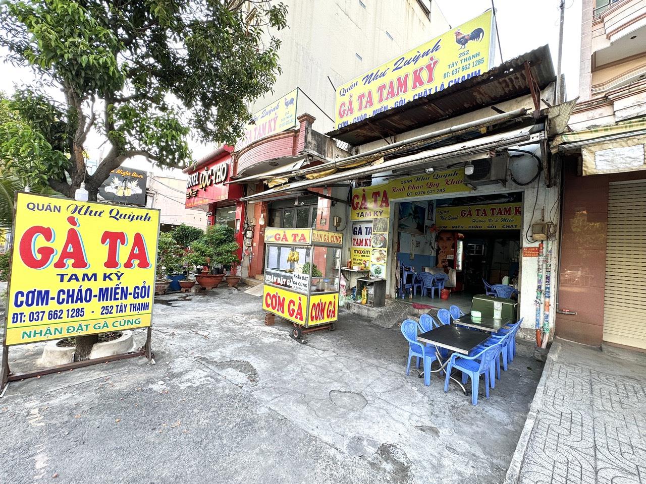 MẶT BẰNG ĐẸP - GIÁ TỐT - Sang Nhanh Mặt Bằng Tại đường Tây Thạnh, Tân Phú, HCM