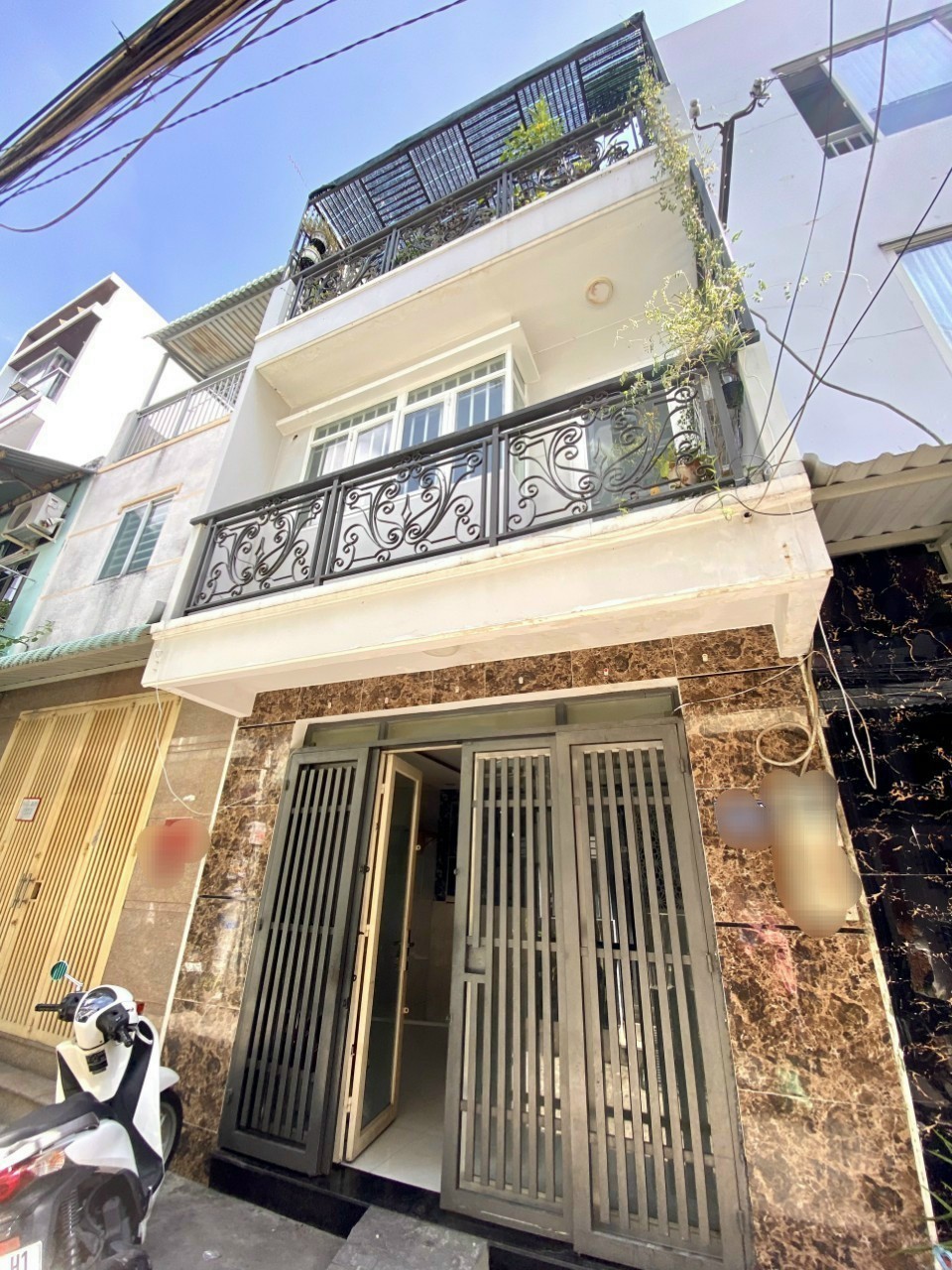 Nhà bán 3 tầng hẻm rộng Nguyễn Thị Tầng P1Q8- 3Tỷ 550