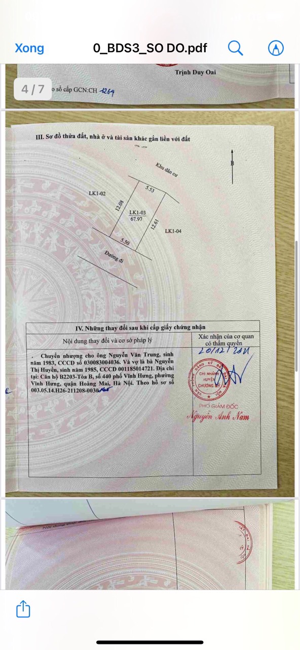 SÓT LÔ DUY NHẤT đấu giá - Phú nghĩa - phân lô vỉa hè - đường trục chính xe tải tránh GIÁ RẺ - diện tích: 68m, có vỉa