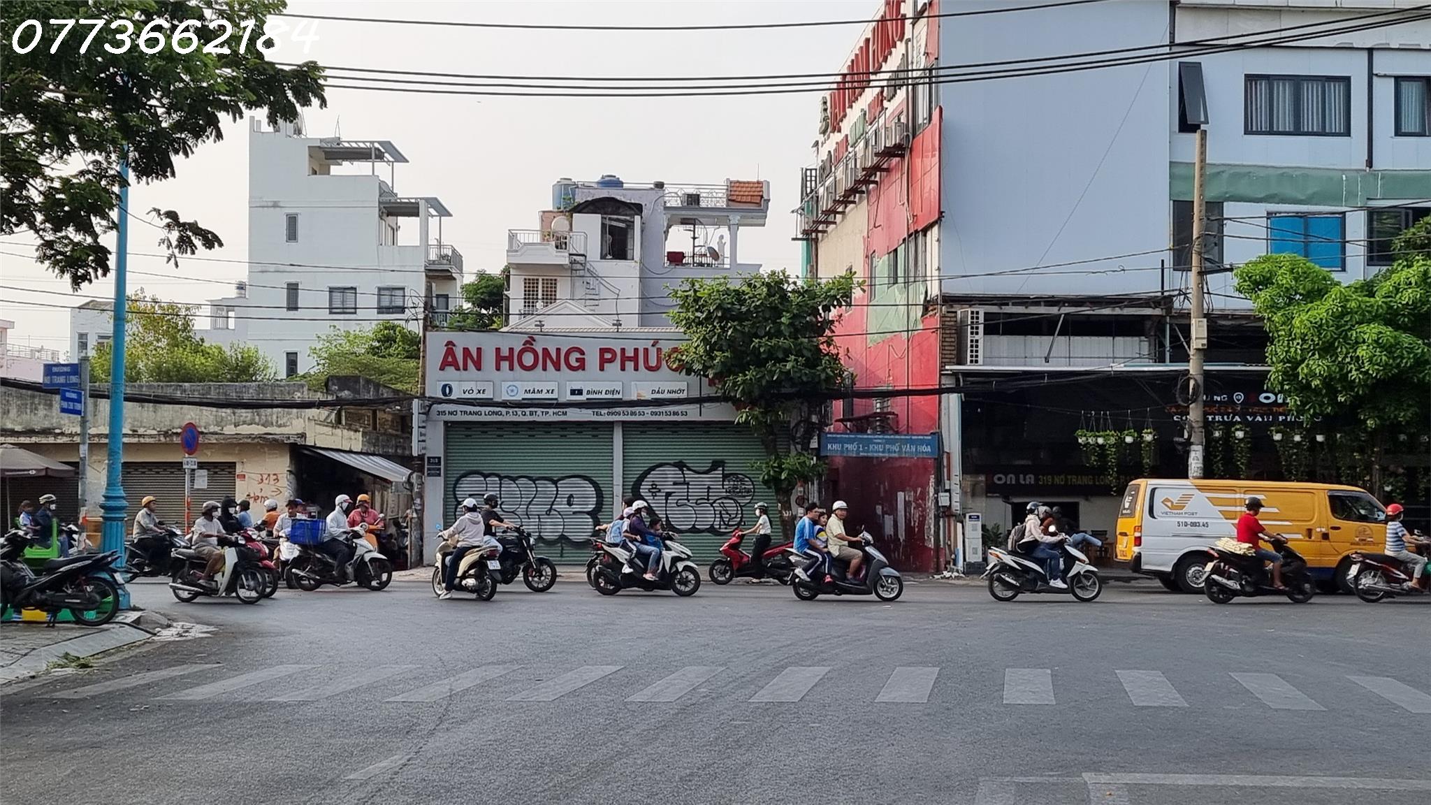 Chính chủ cần cho thuê Mặt bằng rộng, ngay ngã ba sầm uất Nơ Trang Long và Phan Chu Trinh