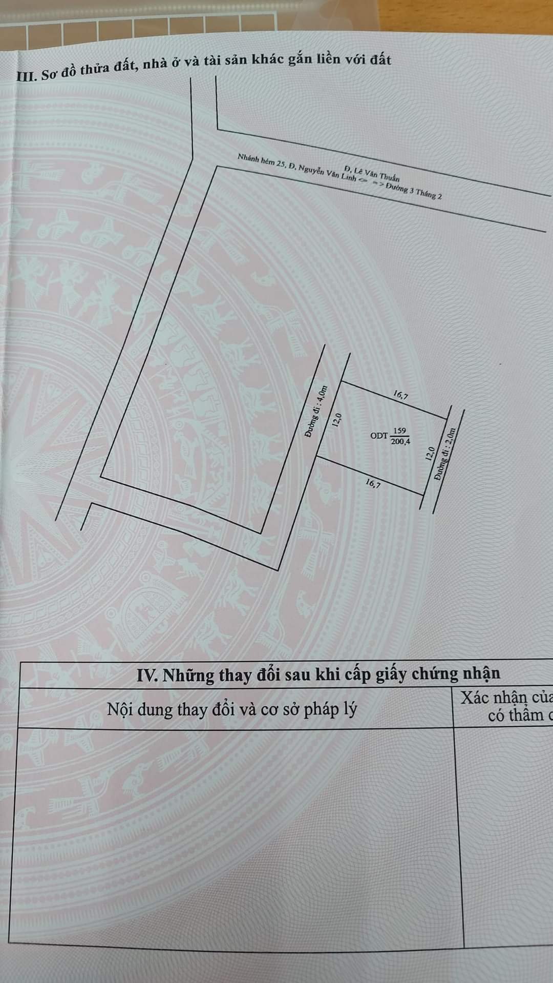 Chính Chủ Cần Bán Nhanh Lô Đất Tại Hẻm 25, Đường Trần Hoàng Na, Hưng Lợi, Ninh Kiều, Cần Thơ