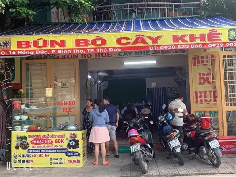 Vị Trí Đẹp - Giá Tốt - Sang Nhượng Nhanh Quán Bún Bò Tại Phường Bình Thọ, tp Thủ Đức, HCM