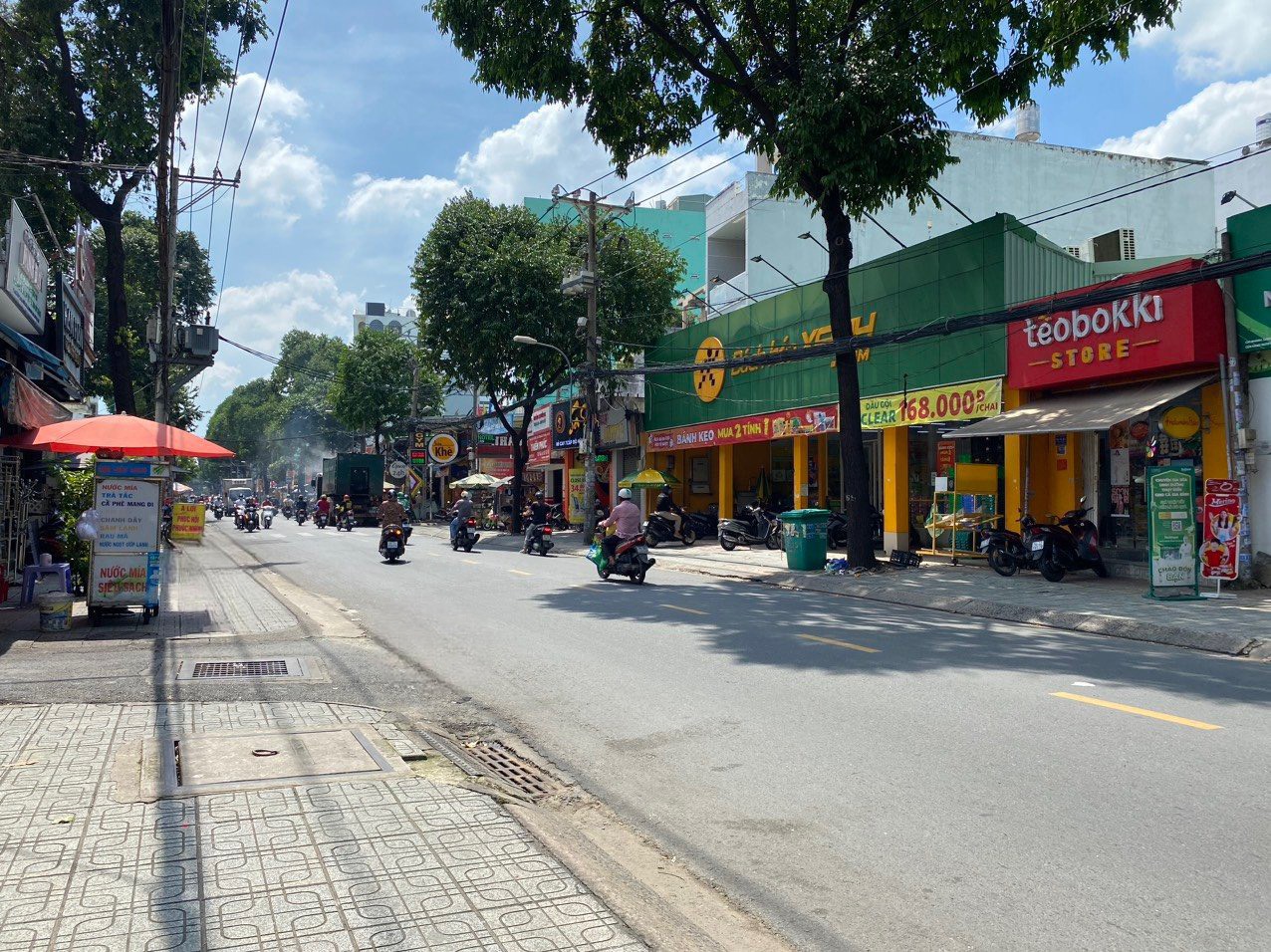 Bán nhà MTKD sầm uất 30m có vỉa hè Lê Văn Thọ 108m2(4x27) TN 35tr ngay Làng Hoa 13.9 tỷ