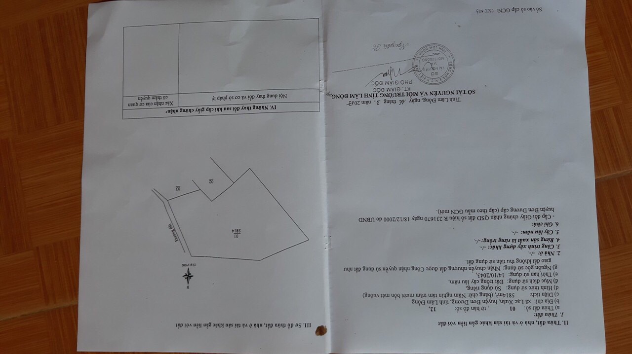 BÁN ĐẤT ĐẸP - Vị Trí Đẹp Tại TT Xã Lạc Xuân, Huyện Đơn Dương, Lâm Đồng (khu vực sáp nhập TP Đà Lạt)