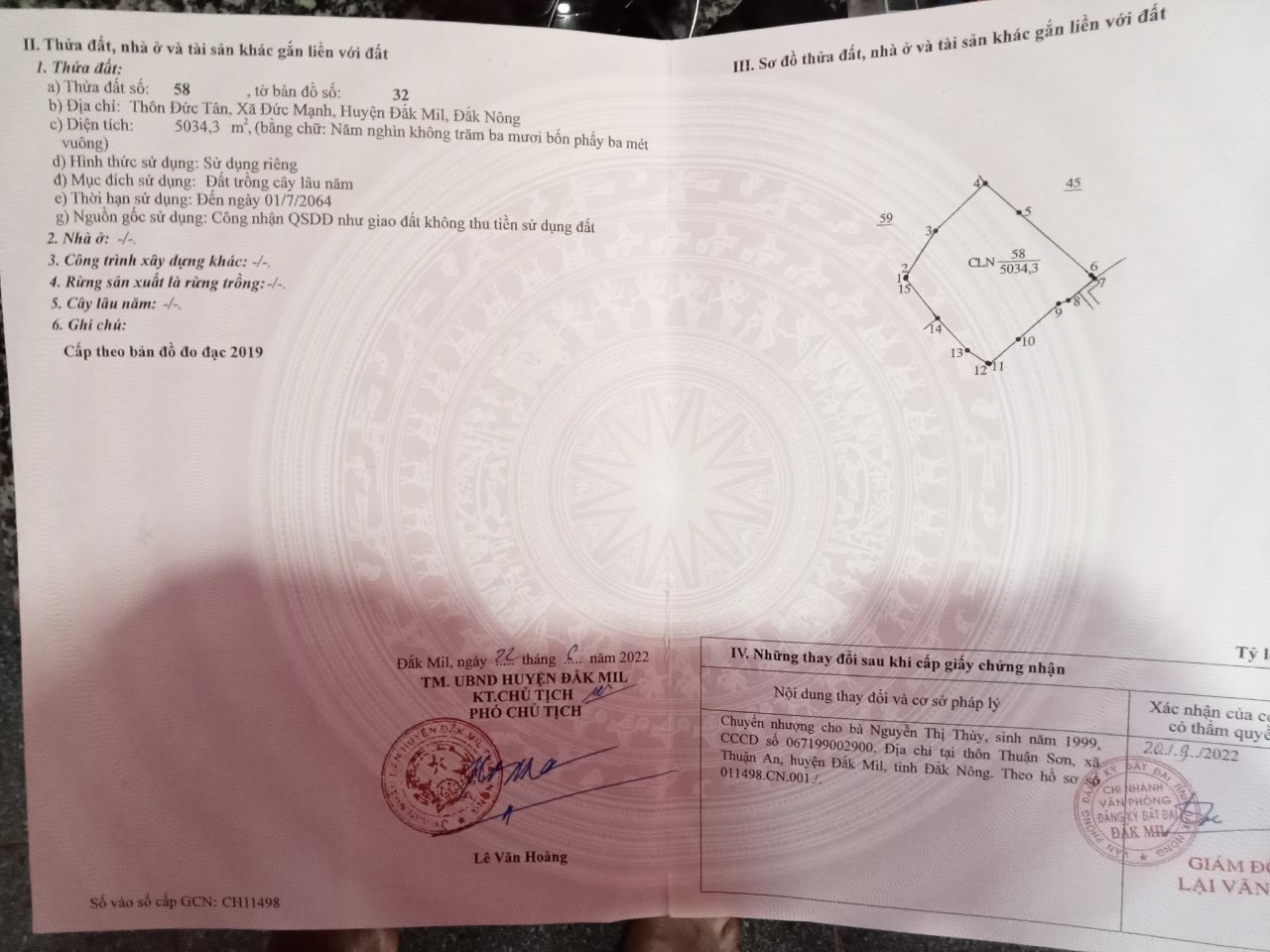 Bán Đất Đẹp - Vị Trí Đắc Địa Tại Xã Đức Mạnh, Huyện Đắk Mil, Tỉnh Đắk Nông