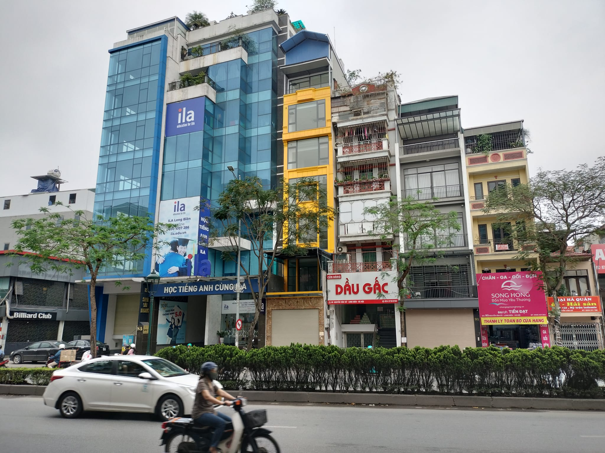 Mặt phố nguyễn văn cừ long biên. 200m, mặt tiền 5,5m. 47 tỷ