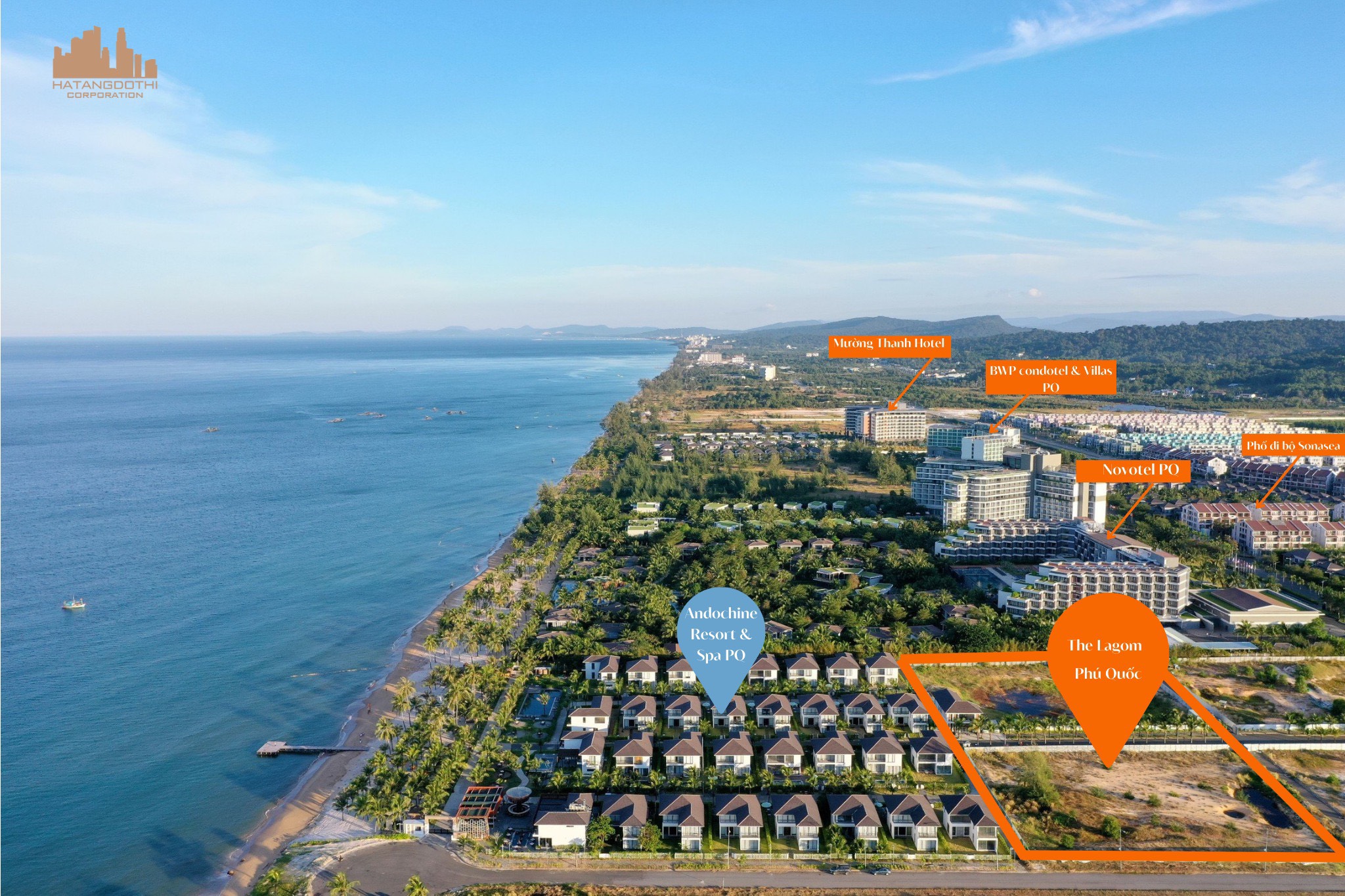 Chỉ từ 4,8 tỷ sở hữu biệt thự The Lagom Villas Phú Quốc- 098766386 Dự án Andochine Phú Quóc giai đạon 2