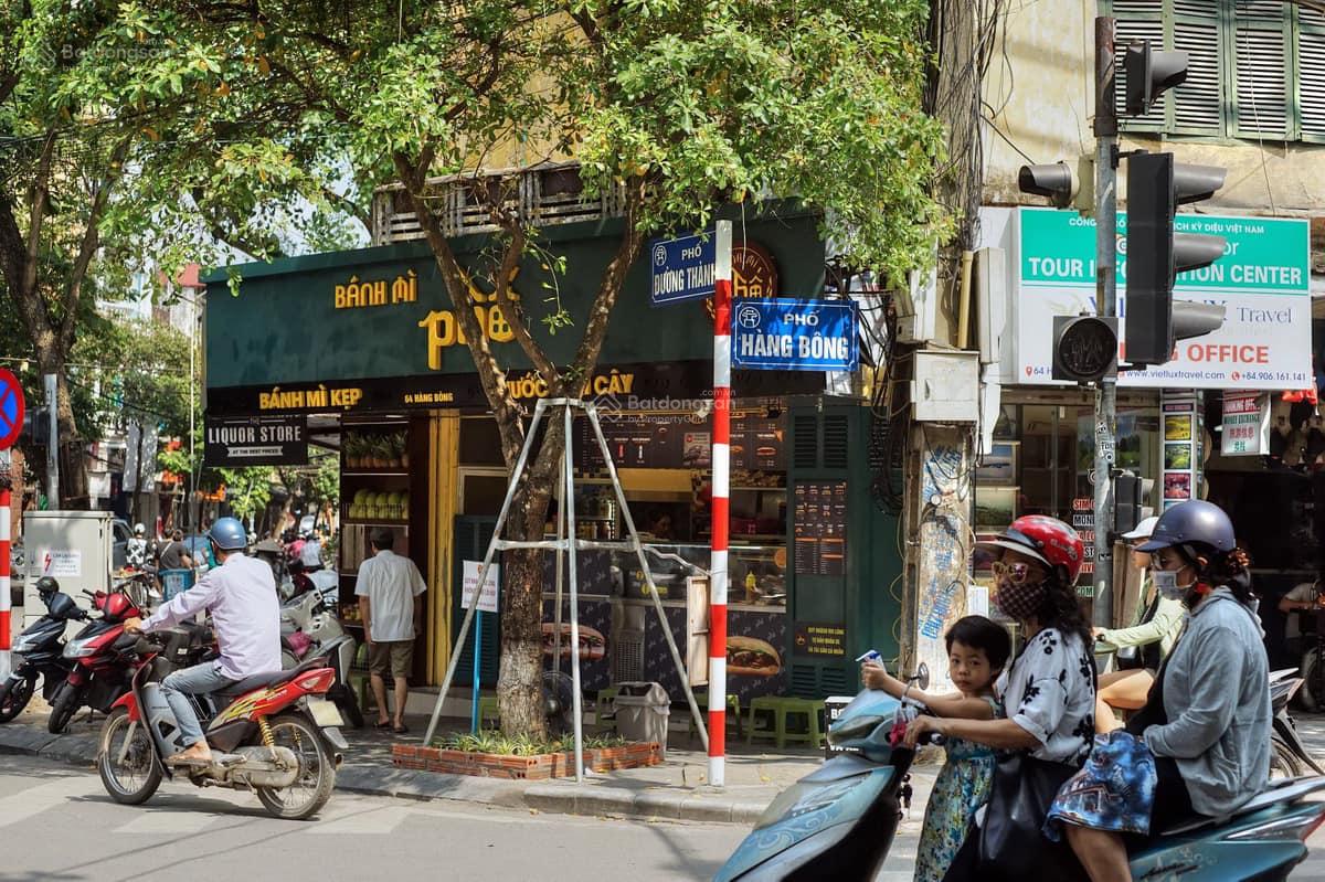 Bán nhà mặt phố Cổ Hàng Chiếu, Hoàn Kiếm, vị trí đẹp, giá đầu tư, nở hậu, 160m, mặt tiền 5m, 55 tỷ