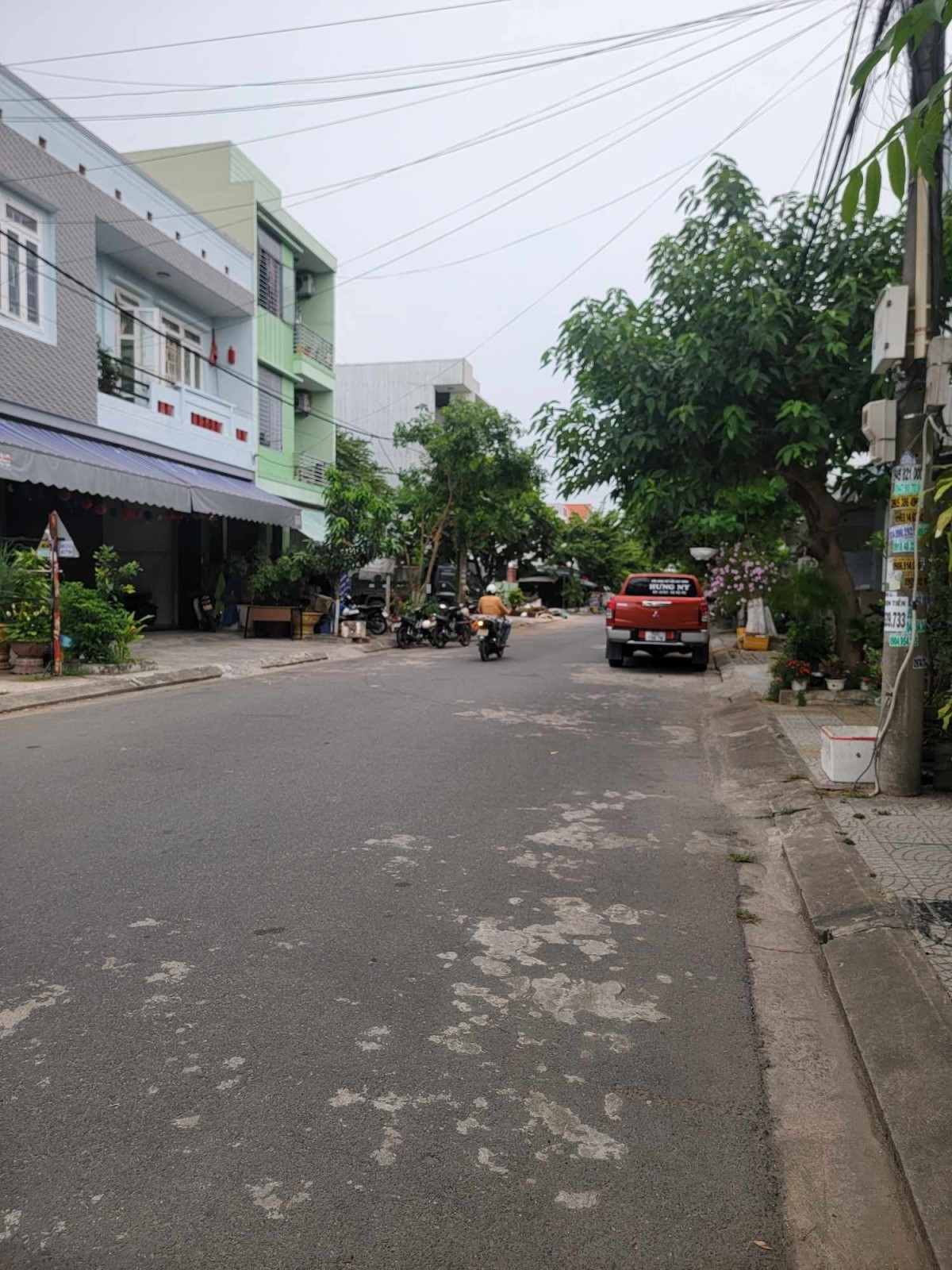 Bán dãy trọ đường Bùi Vịnh, Cẩm Lệ, 105m2, 5 phòng, thu nhập 8tr/th giá chỉ 3,45 tỷ