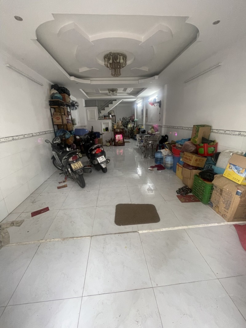 Bán nhà riêng ô tô trước nhà gần chợ DASU 3 tầng 4 pn Phú Định phường 16 quận 8