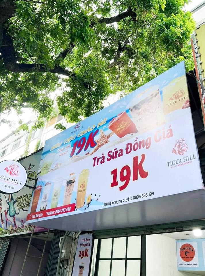 CẦN SANG NHƯỢNG LẠI CỬA HÀNG KINH DOANH TRÀ SỮA TẠI BA ĐÌNH