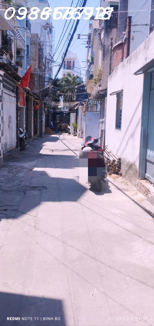 bán nhà hẻm Nguyễn Văn Qúa, gần Kênh Tham Lương