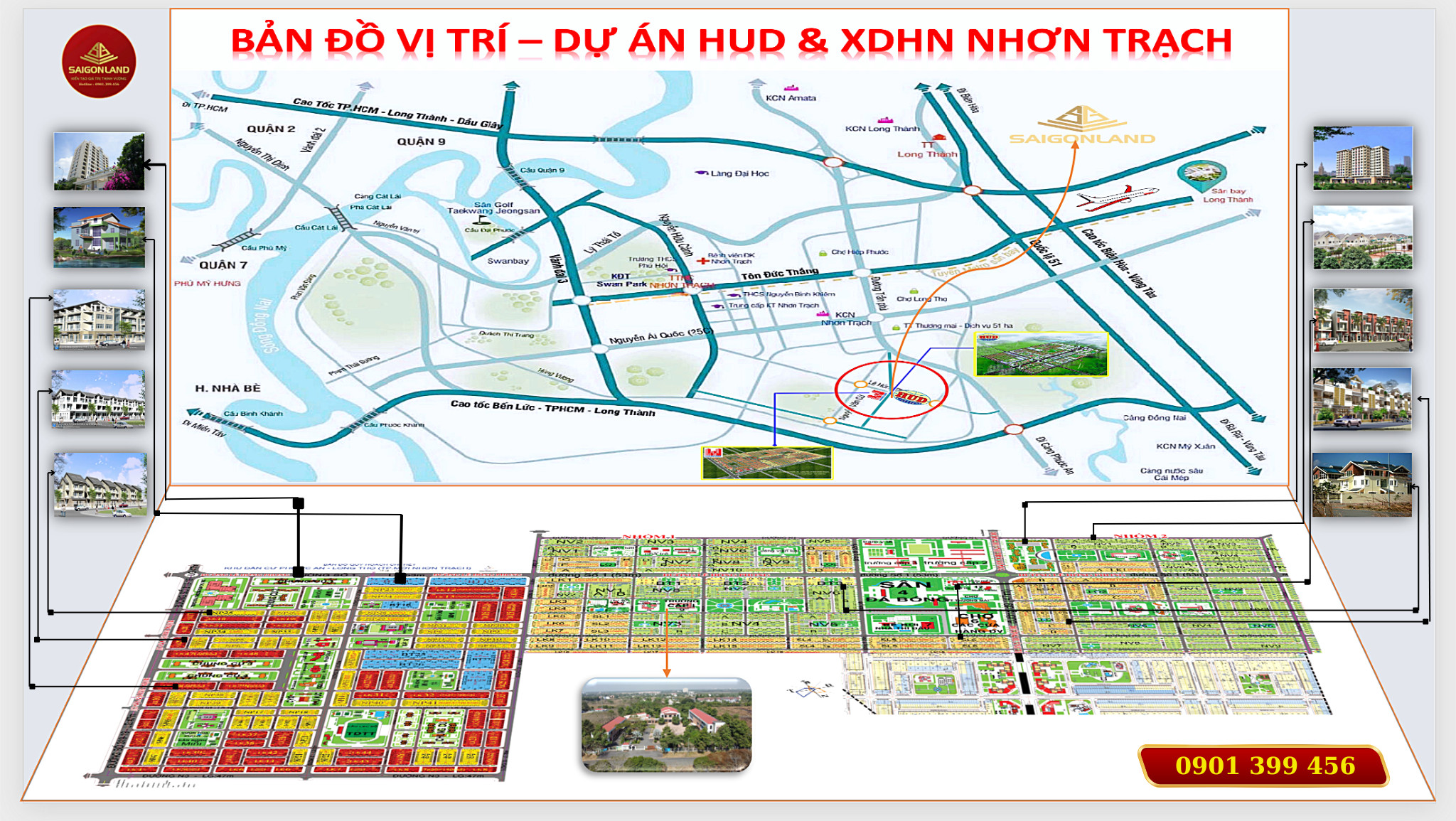 Cty Saigonland Nhơn Trạch - Mua bán đất khu dân cư Phước An Long Thọ Nhơn Trạch