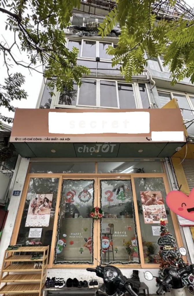 Nhà nguyên căn mặt tiền đường Võ Chí Công 4 tầng - Cho thuê ở + kinh doanh