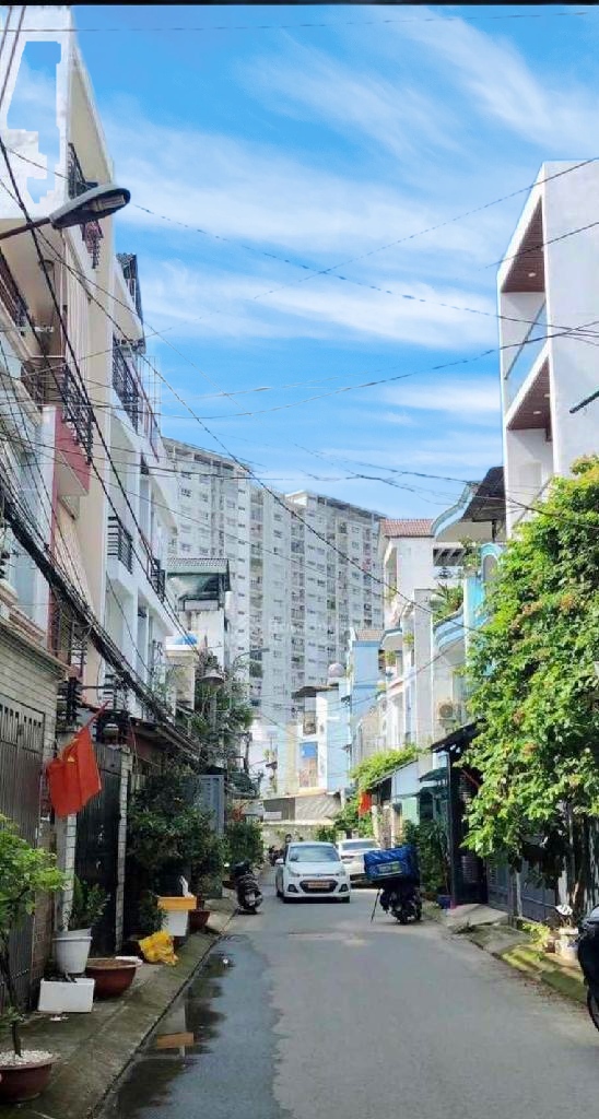 Bán Nhà Hẻm 8M 4 Tầng 4×15 Khu Phân Lô Lê Văn Thọ Gò Vấp Hơn 6Tỷ7