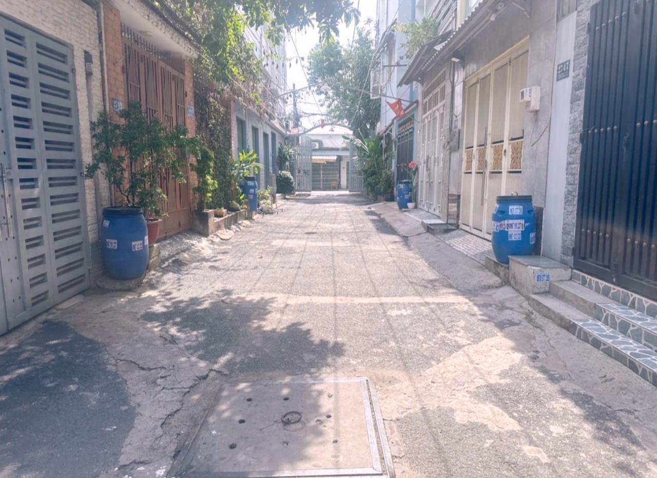 Bán Nhà 4,6×12 Chợ Vườn Lài Hẻm Xe Hơi 6M Lề 3M An Phú Đông Q12 Hơn 5TỶ4